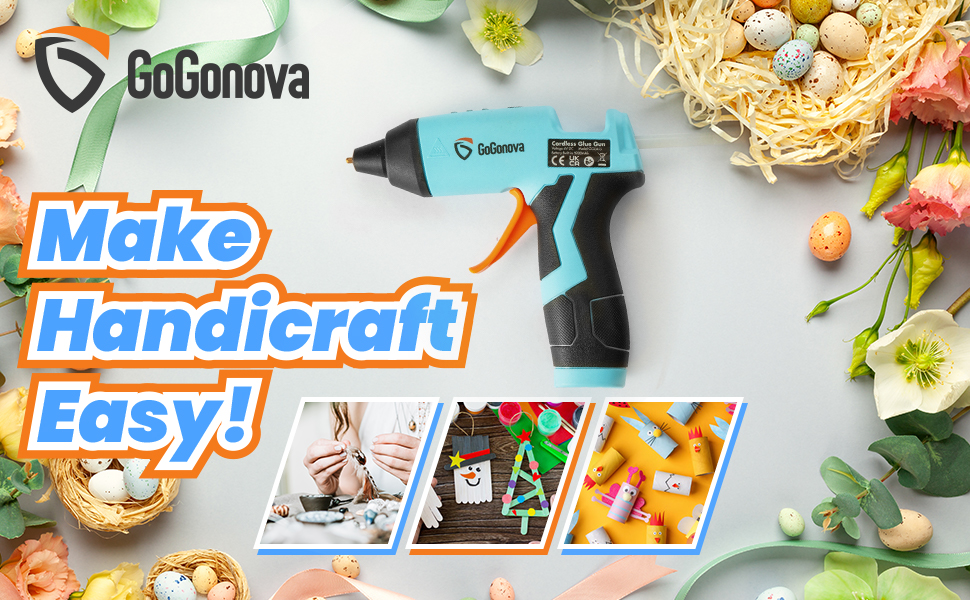 GoGonova Cordless Glue Gun, Hobbies & Toys, Stationery & Craft, Craft  Supplies & Tools on Carousell